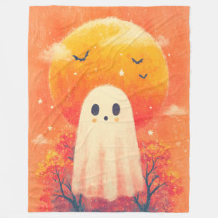 Velo Cobertor Aconchegante de Halloween Fofo