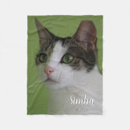 Velo Cobertor com Imagem Personalizada de Animal de Est