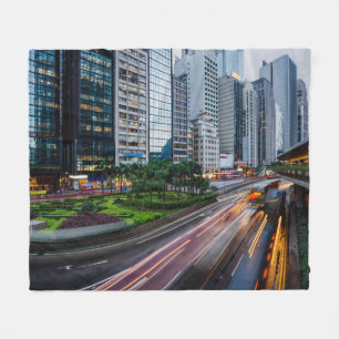 Velo cobertor da frota de tráfego de Hong Kong