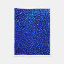 Cobertor de Arte ADOM Blue Water Drops