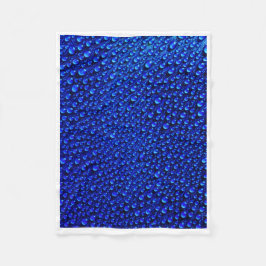 Velo Cobertor de Arte ADOM Blue Water Drops