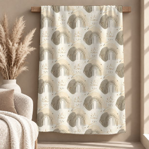 Velo Cobertor de Arte Decorativa Bege Marrom Claro Boho