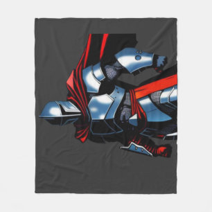Velo Cobertor de Bebê T-Shirt Cavaleiro Vibrante