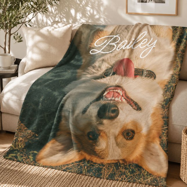 Velo Cobertor de Cachorro Personalizado com Foto do seu (Criador carregado)