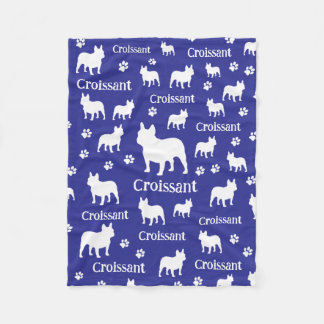 Velo Cobertor de cachorro personalizado do Bulldogue Fr