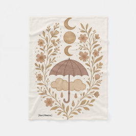 Velo Cobertor de Chuva Boho Lua Mística | Adicionar Tex