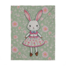 Cobertor de coelhinho bonito