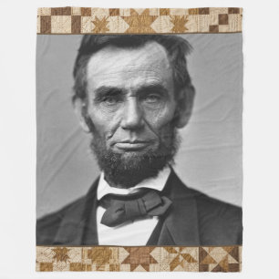 Velo Cobertor de Colcha Presidencial Abraham Lincoln