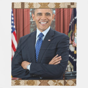 Velo Cobertor de Colcha Presidencial Barack Obama