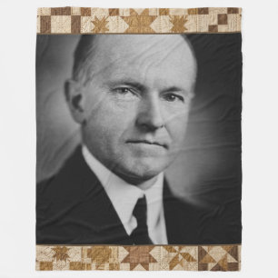 Velo Cobertor de Colcha Presidencial Calvin Coolidge