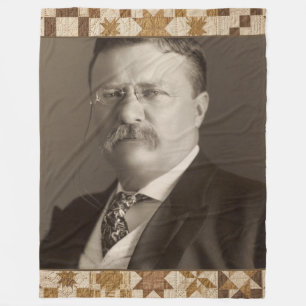 Velo Cobertor de Colcha Presidencial Theodore Roosevelt