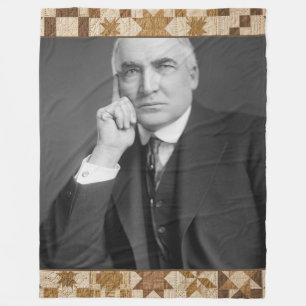 Velo Cobertor de Colcha Presidencial Warren G Harding