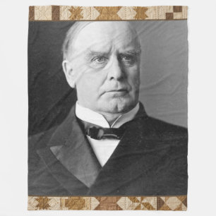 Velo Cobertor de Colcha Presidencial William McKinley
