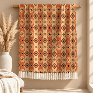 Velo Cobertor de Decoração com Acabamento Tribal Dinâmi