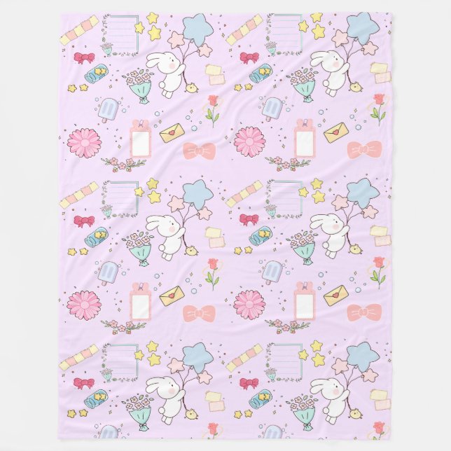 Velo Cobertor de Fleece, 60"x80" (Frente)