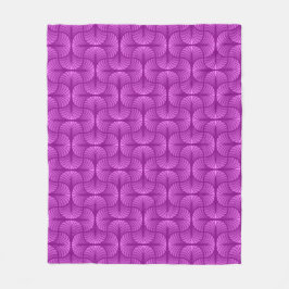 Velo Cobertor de Fleece Abstrato Retro