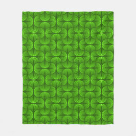 Velo Cobertor de Fleece Abstrato Retro