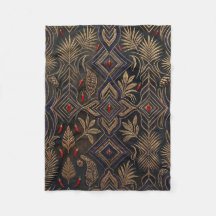Cobertor de Fleece Africano
