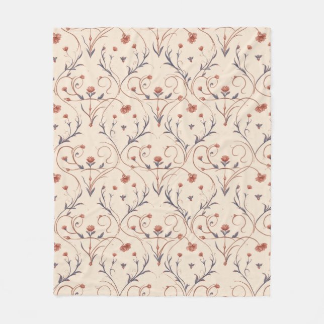 Velo Cobertor de Fleece Amour Vine (Frente)