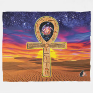 Velo Cobertor de Fleece Ankh