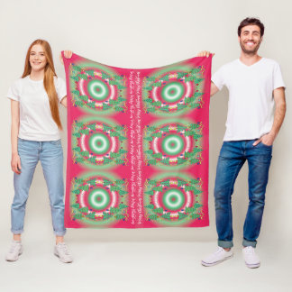 Velo Cobertor de Fleece Árvores de Natal