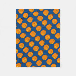 Velo Cobertor de Fleece Azul de Jack o' Lantern