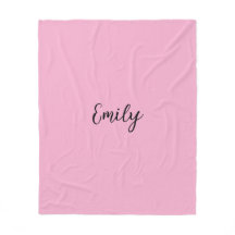Cobertor de Fleece Básico Emily