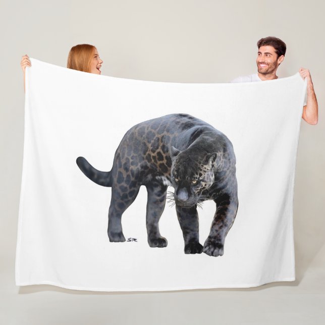 Velo Cobertor de fleece branco Jaguar Diablo (In Situ)