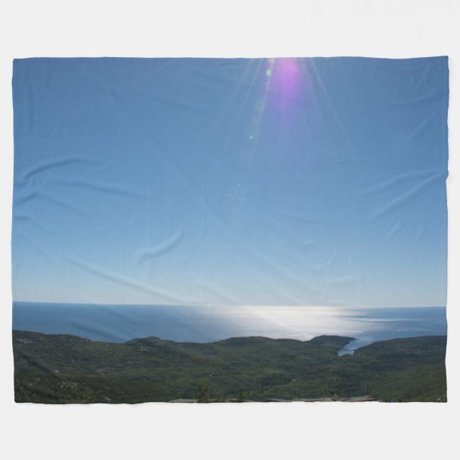 Velo Cobertor de Fleece Cadillac Mountain, Grande (Frente (Horizontal))