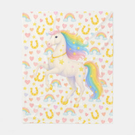 Velo Cobertor de Fleece Cavalos Melhores Amigos Cooper
