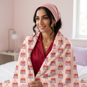 Velo Cobertor de Fleece Cerejeira em Flor