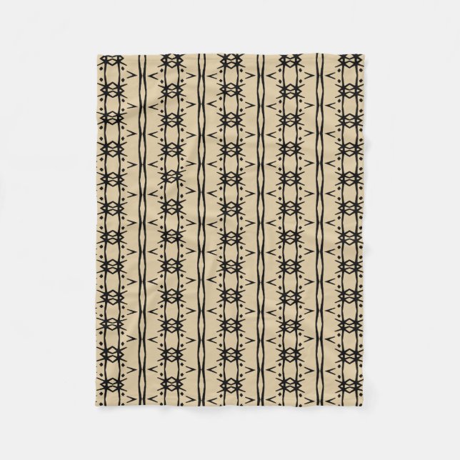 Velo Cobertor de Fleece com Arame Farpado (Frente)