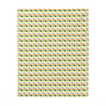 Cobertor de Fleece com Conchas de Cor Personalizad