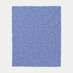 Velo Cobertor de Fleece com Estampa Sem Costura de Linh