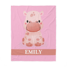 Cobertor de Fleece com Nome Personalizado