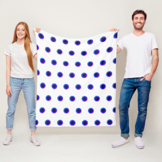 Velo Cobertor de Fleece com Pontos