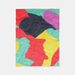 Velo Cobertor de Fleece Criaturas Vermelhas