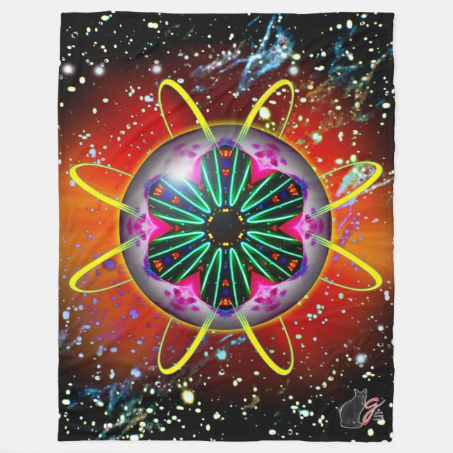 Velo Cobertor de Fleece Cyclon Orbz (Frente)