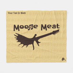 Velo Cobertor de Fleece da Banda de Rock Moose Meat