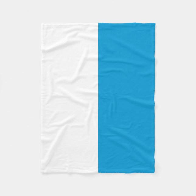Velo Cobertor de Fleece da Bandeira da Baviera (Frente)