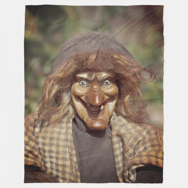 Velo Cobertor de Fleece da Bruxa Legal! (Frente)