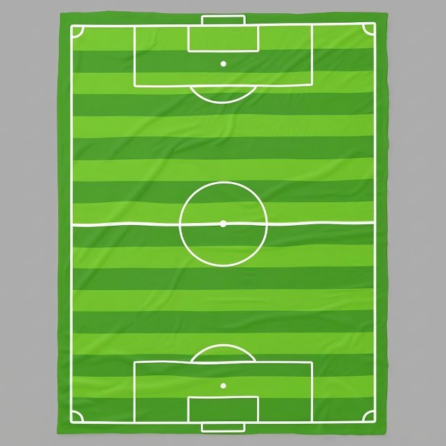 Velo Cobertor de Fleece de Campo de Futebol Grande / Ca (Large soccer field blanket for soccer players and fans.)