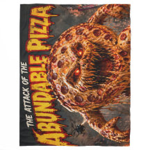 Cobertor de fleece de filme de terror retrô