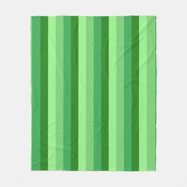 Velo Cobertor de Fleece de Grama Verde (Frente)