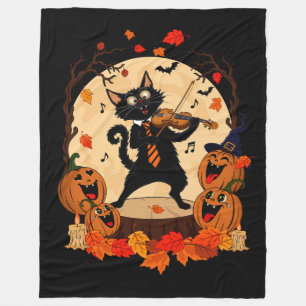 Velo Cobertor de Fleece de Halloween