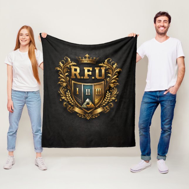 Velo Cobertor de Fleece de Luxo Crest R.F.U (In Situ)
