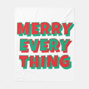 Velo Cobertor de Fleece de Natal