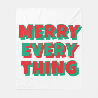 Velo Cobertor de Fleece de Natal