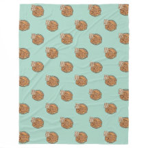 Cobertor de Fleece de Natal Gengibre Gingy Aconche