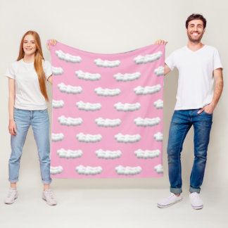 Velo Cobertor de Fleece de Nuvens